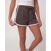 image:image3 Pack Girls Fleece Dolphin Shorts Athletic Soccer Kids Teens Sports YouthSolid Black  Solid Chocolate Torte  Solid Moonbeam