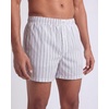 image:image3 Pack Mens Cotton Pajama Shorts Poplin Woven Lounge Sleep PJs with PocketsSolid Black  Clear Sky Stripe  Bright White Stripe
