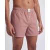 image:image3 Pack Mens Cotton Pajama Shorts Poplin Woven Lounge Sleep PJs with PocketsSolid Black  Iceberg Green Stripe  Red Ochre Stripe