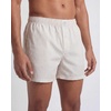image:image3 Pack Mens Cotton Pajama Shorts Poplin Woven Lounge Sleep PJs with PocketsSolid Black  Pale Lilac Stripe  Moonbeam Stripe
