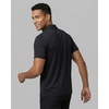 image:image3 Pack Mens Dry Fit Polo Shirts Quarter Zip Short Sleeve Collared Tees WorkSolid Black  Solid Navy Blazer  Solid Quiet Shade