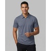 image:image3 Pack Mens Dry Fit Polo Shirts Quarter Zip Short Sleeve Collared Tees WorkSolid Black  Solid Olive Night  Solid Vintage Indigo