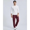 image:image3 Pack Mens French Terry Sweatpants Open Bottom Cotton Lounge Gym PocketsBlack  Burgundy  Navy Blazer