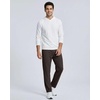 image:image3 Pack Mens French Terry Sweatpants Open Bottom Cotton Lounge Gym PocketsBlack  Chocolate Torte  Abbey Stone