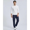 image:image3 Pack Mens French Terry Sweatpants Open Bottom Cotton Lounge Gym PocketsBlack  Navy Blazer  Charcoal Heather