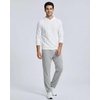 image:image3 Pack Mens French Terry Sweatpants Open Bottom Cotton Lounge Gym PocketsBlack  Quite Shade  Grey Heather