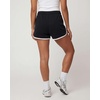 image:image4 Pack Womens Fleece Dolphin Shorts Lounge SweatShorts Comfy Sleep PajamaSolid Black  Solid Navy Blazer  Charcoal Heather