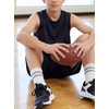 image:image5 Pack Boys Mesh Tank Tops Dry Fit Athletic Sleeveless Shirts Teen KidsSolid Black  Solid Black  Solid Black  Solid Black  Solid Black