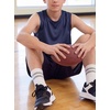 image:image5 Pack Boys Mesh Tank Tops Dry Fit Athletic Sleeveless Shirts Teen KidsSolid Black  Solid Navy Blazer  Solid Burgundy  Solid Ultimate Grey  Solid Dawn Blue