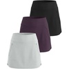 image:image3 Pack Womens 16 Golf Skorts Athletic Tennis Casual Skirts with PocketsSet 3