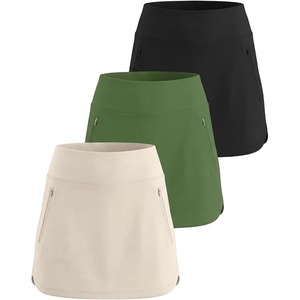 image:image3 Pack Womens 16 Golf Skorts Athletic Tennis Casual Skirts with PocketsSet 7