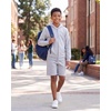 image:image3 Pack Boys Fleece Shorts Athletic Gym Kids Teens Pajama Sleep PocketsSolid Black  Charcoal Heather  Grey Heather
