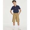 image:image3 Pack Boys Polo Shirts Short Sleeve Cotton Jersey School Uniform CollaredSet 1