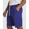 image:image3 Pack Mens Cotton Cargo Shorts Drawstring Elastic Waist Casual Work PocketSet 2