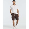 image:image3 Pack Mens Cotton Cargo Shorts Drawstring Elastic Waist Casual Work PocketSet 3