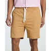 image:image3 Pack Mens Cotton Chino 7 Shorts Casual Lounge Elastic Waist DrawstringSet 3