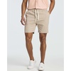 image:image3 Pack Mens Cotton Chino 7 Shorts Casual Lounge Elastic Waist DrawstringSet 4