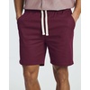 image:image3 Pack Mens Cotton Chino 7 Shorts Casual Lounge Elastic Waist DrawstringSet 5