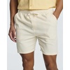 image:image3 Pack Mens Cotton Chino 7 Shorts Casual Lounge Elastic Waist DrawstringSet 6