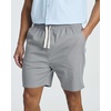 image:image3 Pack Mens Cotton Chino 7 Shorts Casual Lounge Elastic Waist DrawstringSet 7