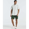 image:image3 Pack Mens Cotton Chino 7 Shorts Casual Lounge Elastic Waist DrawstringSet 8
