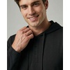image:image3 Pack Mens Cotton Henley Hoodie Pullover Hooded Shirts Sweatshirts TopsBlack  Black  Black