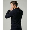 image:image3 Pack Mens Cotton Henley Hoodie Pullover Hooded Shirts Sweatshirts TopsBlack  Charcoal  Blue