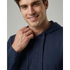 image:image3 Pack Mens Cotton Henley Hoodie Pullover Hooded Shirts Sweatshirts TopsBlack  Navy  Charcoal