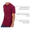 image:image3 Pack Mens Cotton Henley Shirts Short Sleeve Button Up Casual Work LoungeShort Sleeve  Set 1