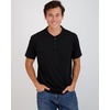 image:image3 Pack Mens Cotton Henley Shirts Short Sleeve Button Up Casual Work LoungeShort Sleeve  Set 1