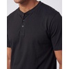 image:image3 Pack Mens Cotton Henley Shirts Short Sleeve Button Up Casual Work LoungeShort Sleeve  Set 13