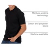 image:image3 Pack Mens Cotton Henley Shirts Short Sleeve Button Up Casual Work LoungeShort Sleeve  Set 2