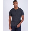 image:image3 Pack Mens Cotton Henley Shirts Short Sleeve Button Up Casual Work LoungeShort Sleeve  Set 6