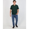 image:image3 Pack Mens Cotton Henley Shirts Short Sleeve Button Up Casual Work LoungeShort Sleeve  Set 7