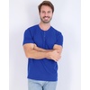 image:image3 Pack Mens Cotton Henley Shirts Short Sleeve Button Up Casual Work LoungeShort Sleeve  Set 8