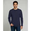 image:image3 Pack Mens Cotton Long Sleeve Henley T Shirts Casual Work Gym Workout TeeLong Sleeve  Set 13