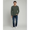 image:image3 Pack Mens Cotton Long Sleeve Henley T Shirts Casual Work Gym Workout TeeLong Sleeve  Set 3