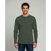 image:image3 Pack Mens Cotton Long Sleeve Henley T Shirts Casual Work Gym Workout TeeLong Sleeve  Set 3