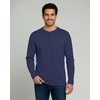 image:image3 Pack Mens Cotton Long Sleeve Henley T Shirts Casual Work Gym Workout TeeLong Sleeve  Set 4