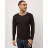 image:image3 Pack Mens Cotton Long Sleeve Pocket T Shirts Crew Neck Athletic WorkoutSet 2