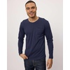 image:image3 Pack Mens Cotton Long Sleeve Pocket T Shirts Crew Neck Athletic WorkoutSet 3