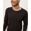 image:image3 Pack Mens Cotton Long Sleeve Pocket T Shirts Crew Neck Athletic WorkoutSet 5