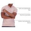 image:image3 Pack Mens Cotton Pique Polo Shirts Short Sleeve Collared Golf Work TopsSet K