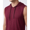 image:image3 Pack Mens Dry Fit Tank Top Hoodie Sleeveless Workout Gym Muscle ShirtsSet 1