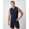 image:image3 Pack Mens Dry Fit Tank Top Hoodie Sleeveless Workout Gym Muscle ShirtsSet 11