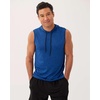 image:image3 Pack Mens Dry Fit Tank Top Hoodie Sleeveless Workout Gym Muscle ShirtsSet 2