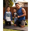 image:image3 Pack Mens Dry Fit Tank Top Hoodie Sleeveless Workout Gym Muscle ShirtsSet 4
