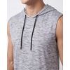 image:image3 Pack Mens Dry Fit Tank Top Hoodie Sleeveless Workout Gym Muscle ShirtsSet 5