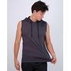 image:image3 Pack Mens Dry Fit Tank Top Hoodie Sleeveless Workout Gym Muscle ShirtsSet 6