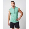 image:image3 Pack Mens Dry Fit Tank Top Hoodie Sleeveless Workout Gym Muscle ShirtsSet 7